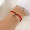Pulseira de Corda Vermelha Nova Pulseira Tecida à Mão para o Festival do Barco-Dragão Ano Animal Amigos Casal Estudantes Joias DIY Atacado
