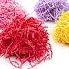 500g Raffia Arrugado Se Vende por Caja Relleno de Papel Caja de Dulces para Bodas Fabricante Personalizado Papel Triturado al por Mayor Raffia de Seda