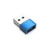 Adaptador Otg Hembra Tipo-C a Macho USB Cable Adaptador de Datos USB 2.0 a Typec Aleación de Aluminio