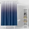 Cortina de Ducha de Poliéster Amazon Transfronteriza Cortina Divisoria de Baño Estampado Digital Gradiente Se Puede Personalizar Lote Mixto