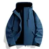 26 Jaquetas Populares para Primavera, Outono e Inverno, Jaqueta Softshell Esportiva Unissex à Prova de Vento para Montanhismo e Caminhada
