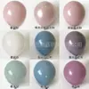 Globos de Látex de 10 pulgadas 12 pulgadas Rosa Crepúsculo Azul Verde Morado Blanco Set de Doble Capa Globos Decoración para Fiesta de Cumpleaños Globos