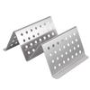 Acero inoxidable 304 soporte para rollos de tortilla estante ondulado para panqueques estante para tortillas
