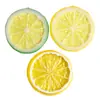 Venta al por mayor directa de fábrica Rodajas de limón realistas Rodajas de lima Accesorios para el cabello Pinzas para el cabello Dijes para bolsos A granel Rodajas de fruta de simulación Adornos
