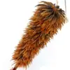 Plumero con Plumas Reales Engrosadas Hecho a Mano para Uso Doméstico y de Coche para Eliminación de Polvo de Bodas y Año Nuevo y Tareas del Hogar Plumero Zen Antiguo