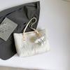 Bolso de Hombro Casual de Gran Capacidad para Mujer 2025 Nuevo Verano Versátil Simple para Viajar Trendy Tote de Axila Bolso Grande