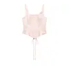Artículo Popular Transfronterizo de AliExpress 2026 Primavera Nuevo Color Sólido de Moda Versátil Adelgazante Camisola con Tirantes de Ballena