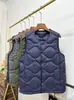 Colete de Penas Masculino Outono/Inverno 2025 Gola V Fashionável Sem Mangas Forro de Penas Penugem de Pato Branco Colete Versátil