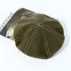 Boina de Fieltro de Lana para Mujer Odmins Primavera y Verano Moderna Simple Versátil Gorra de Periódico Nuevo Estilo Japonés Gorro de Calabaza