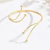 Pulsera Abierta Geométrica de Metal Transfronteriza Europea y Americana para Mujer, Brazalete de Brazo de Lujo Ligero de Nicho de Gama Alta, Pulsera de Temperamento Simple y Versátil