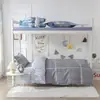 Modelo nuevo 2026, siempre en stock, versión AB de algodón puro 13372, juego de tres piezas estampado para dormitorio estudiantil, estilo sábana de algodón puro de doble cara