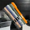 Funda para Teléfono Móvil Adecuada para iPhone 17 Promax, Textura de Piel, Marco Magnético Antideslizante, Cubierta Protectora Apple 16 de Gama Alta 15