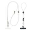 Patche para Lanyard de Celular, Patche com Clipe Fixo, Patche para Pendurar, Capa, Patche Traseiro de TPU, Fivela de Pingente de Telefone, Gaxeta de Pulso, Cartão Anti-Perda