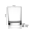 Copos de Água de Vidro Atacado, Copos Retos, Copos de Chá Transparentes, Copos de Leite para Café da Manhã, Copos de Cerveja, Atacado, Personalizáveis com Logo