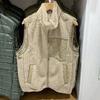 ¡Lista diaria! Chaleco polar de imitación de cordero para hombre, cálido, informal, holgado, 475753