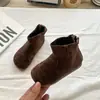 Botines retro estilo bosque Birkenstock para niños, nuevo modelo otoño 2026, botines Martin de suela blanda moda coreana para niños y niñas
