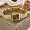Moda Elegante para Mujer Lujo Ligero Alto Valor de Belleza Nicho para Mujer Esfera Cuadrada Pequeña Digital Grande Pulsera Nueva Reloj para Mujer