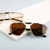 Tiktok little red book Mismo estilo gafas de sol gafas de sol para hombre gafas de sol para mujer gafas de conductor moda retro transfronterizo bq9339