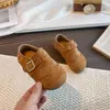 Zapatos Pequeños de Cuero Estilo Coreano para Niñas 2026 Primavera y Otoño Nuevo Estilo Suela Suave Transpirables Zapatos de Princesa Versátiles para Niños Zapatos de Bebé