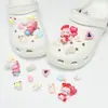 Simulação Grão de Café DIY Fivela de Sapato Feita à Mão Ornamento Resina Buraco Acessórios para Sapatos Flor de Sapato Destacável cro