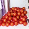 Globos de Boda con Palabras Felices, Globos Rojo Granada de 10 pulgadas para Pedida de Mano, Declaración, Decoración, Fiesta de Cumpleaños, Arreglo de Boda, Romántico