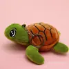 Juguete de Peluche de Tortuga al por Mayor Muñeca Tortuga Marina Colorida Muñeca Pequeña Llavero Colgante para Bolsa de Mujer Mini Tortuga