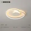 Selección PremiumLámpara de Techo para Dormitorio Principal Nórdico, Iluminación Estilo Ins Minimalista, Lámpara de Techo Moderna y Sencilla para Comedor