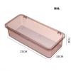 Portapalillos con Tapa Estante de Almacenamiento Cesta para Palillos Doméstica Soporte para Palillos Cocina Escurridor Palillos Cuchara Caja de Almacenamiento de Vajilla