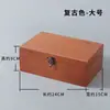 Porta lapiceros de madera para manualidades al por mayor, Caja de joyería vintage, Caja de almacenamiento para artículos diversos de escritorio, Adornos creativos, Almacenamiento creativo
