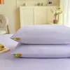 Funda de almohada de algodón Clase A Capa de aislamiento para núcleo de almohada Funda interior de algodón puro para el hogar 48X74Cm Paquete individual