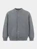 Suéter Chaqueta Cardigan Estilo Americano Corte Limpio Unisex Estilo Pareja Otoño/Invierno Ropa de Punto Casual de Gama Alta