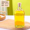 DIY em estoque Fornecimento Garrafa de Vinho de Ameixa Verde Quadrada Boca de Seda Garrafas de Vidro para Bebidas Garrafa de Vinho de Frutas Garrafa Quadrada de Vidro Criativa