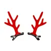 Pasador de Navidad Tocado Reno Cabello Estilo Carson Cuerno Clip Nuevo Niños Lindos Accesorios para el Cabello de Navidad