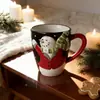 Exportação Direta da Fábrica Caneca de Cerâmica Boneco de Neve de Natal Boneco de Neve de Cerâmica Personalizado Copo de Doces de Cerâmica Boneco de Neve de Natal