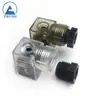 Enchufe para válvula solenoide de instrumento HS503DIN43650C, 3 orificios, tipo C, caja de conexiones para bobina de válvula solenoide 4V110