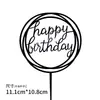 Decoración de Pastel de Celebridad de Internet Feliz Cumpleaños Repostería Pastel Acrílico Card de Diosa Masculina Plug-in Accesorios de Celebridad de Internet