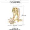 Moda Europeia e Americana Pérola Coração Trevo de Quatro Folhas Cobre Zircônia DIY Pingente de Colar para Mulheres Borboleta Cauda de Peixe Joia Pingente