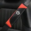 Almohadilla para cinturón de seguridad de fibra de carbono anti-desgaste y anti-rozaduras suave transpirable cubierta protectora para coche para todas las estaciones Suministros de General Motors