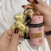 Año del Caballo Oro Puro 999 Llavero de Riqueza Instantánea Bolsa Mini de Oro para Labial Bolsa para Auriculares Colgante Pequeño Regalo Venta al por Mayor