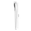 Cuchara para Helado de Acero Inoxidable 304, Cuchara para Postre, Cabeza Cuadrada, Cuchara para Empanadillas de Estilo Ins de Moda, Cuchara para Yogur Casera, Cuchara para Helado