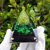 Exportação Transfronteiriça Popular Pirâmide de Bola de Cristal 5cm Cascalho de Cristal Cola Resina Enfeites de Mesa para Casa