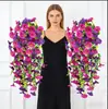Amazon Buquê de 5 Hastes de Glória da Manhã Simulada Flores Artificiais para Decoração de Sala de Estar e Mesa de Jantar em Casa
