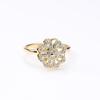Anillo de Trébol de Cuatro Hojas Giratorio de Lujo Ligero de Alta Gama Sun Cloud Apertura Ajustable Anillo de Hierba de la Suerte para Mujer Venta al por Mayor Surtida