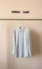 Camisa de Algodón Lino Puro de Alta Calidad, Lámpara de Señalización Nueva Dongdaemun 2026 de Corea del Sur