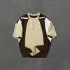 Verano 2025 Nuevo Venta Caliente Transfronteriza Impresión Digital 3D Moda Casual para Hombre Marca de Tendencia Camiseta de Malla con Letra