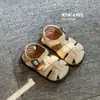 Zapatos para Niños 2026 Verano Nuevo Estilo Zapatos de Bebé Estilo Coreano Versátiles Sandalias Cerradas para Niñas Mocasines Romanos