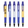 Bolígrafo publicitario logo impreso fijo bolígrafo de tinta ballpoint impresión fija al por mayor tipo pulsador bolígrafo de aceite impresión fija código bidimensional promocional impresión de regalo