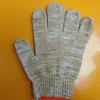 Guantes de Protección Laboral Tejidos Florales Encriptados Resistentes al Desgaste Engrosados Guantes de Hilo de Algodón Blanco Hilo de Algodón Multihilo Trabajo Antideslizantes Guantes para Reparación de Automóviles
