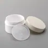 Botella PP personalizada de 60g, redonda, boca ancha, tarro para mascarilla, tarro para mascarilla de ojos, botella para crema, admite personalización