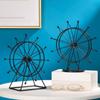 Ornamentos de Roda Gigante de Ferro para Parentes e Amigos Artesanato Mesa de Estudo Decorações Modernas Modelo Brinquedos